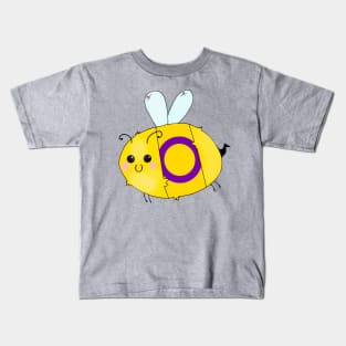 Pride Bees - Intersex Kids T-Shirt